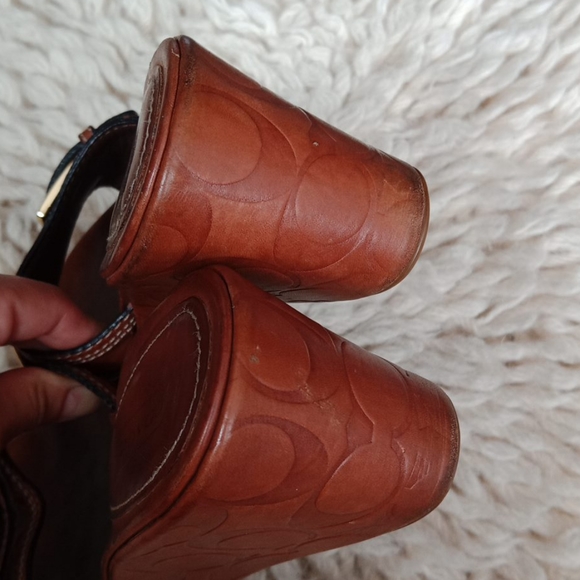 Coach leather wedges - Picture 4 of 15